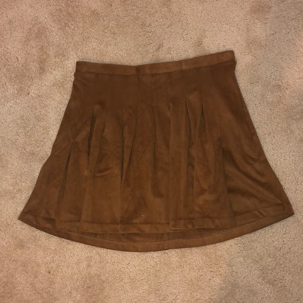 suede skirt